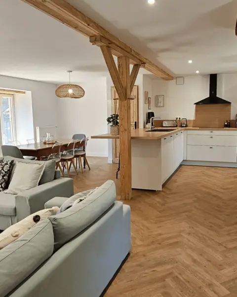 pièce de vie gîte séminaire pyrénées
