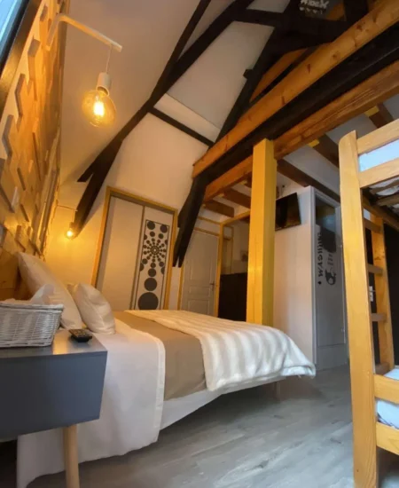 gîte séminaire pyrénées chambre
