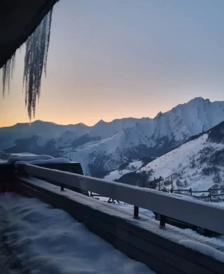 vue gîte séminaire pyrénées